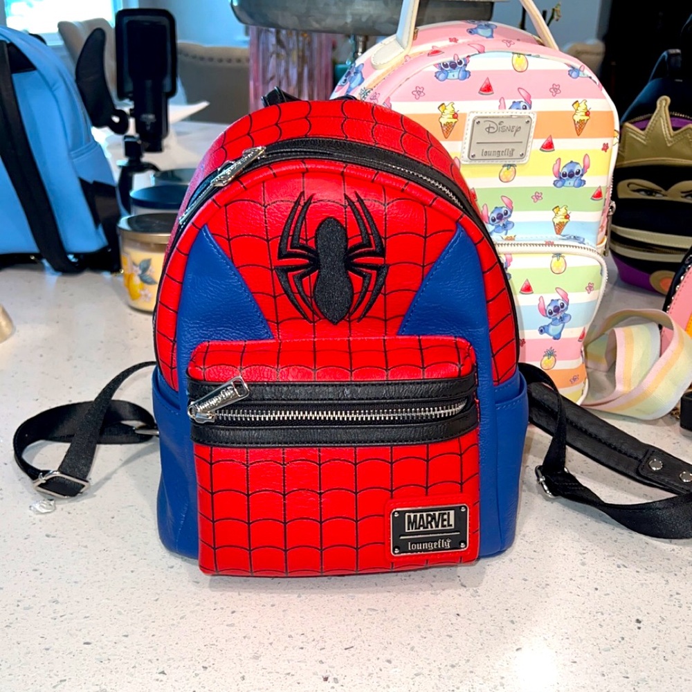Spider-Man Loungefly book bag!